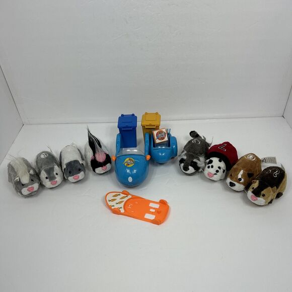 Zhu Zhu Pets Hamsters Animated Animals Rocco Jinx Yo-Yo Roxie Kingston Mod Tex - Picture 1 of 16